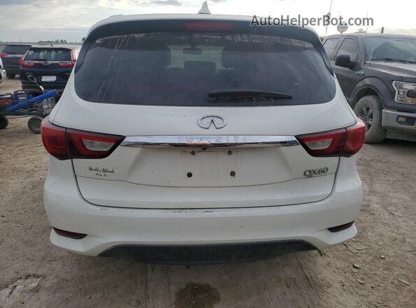 5N1AL0MM9GC512952 2016 INFINITI QX60 White Widok z tyłu