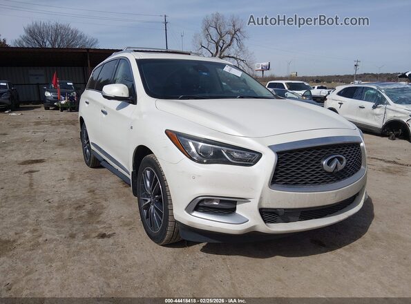 5N1AL0MMXGC526424 2016 INFINITI QX60 Белый Передняя правая четверть