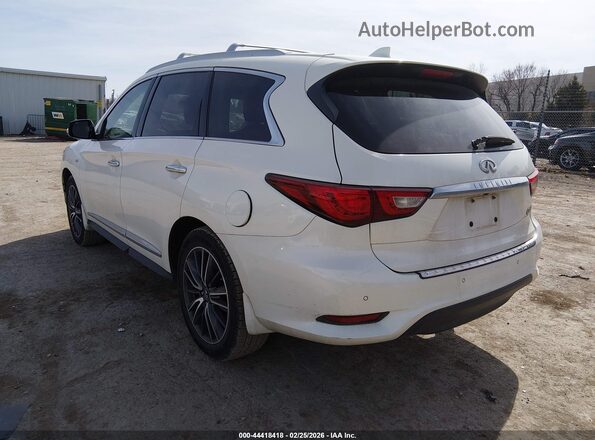 5N1AL0MMXGC526424 2016 INFINITI QX60 Белый Задняя левая четверть