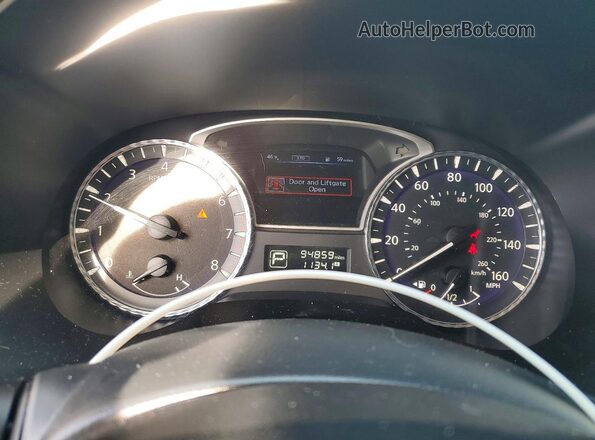 5N1AL0MN7GC510190 2016 INFINITI QX60 Белый Вид щитка приборов