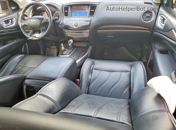 5N1AL0MN7GC510190 2016 INFINITI QX60 Белый Вид панели приборов