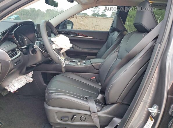 5N1AL1ER2SC332074 2025 INFINITI QX60 Gray Widok wnętrza z przodu