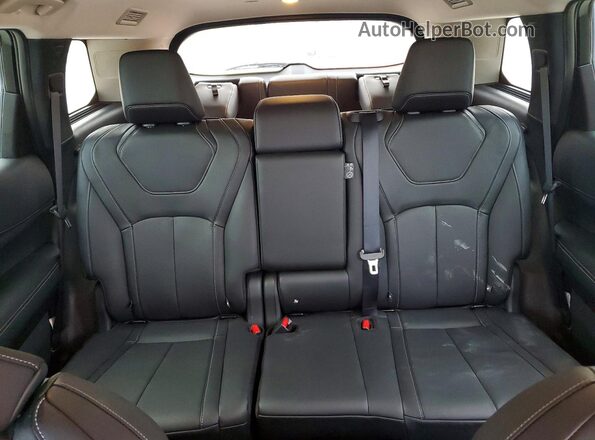 5N1AL1ER2SC332074 2025 INFINITI QX60 Gray Widok tylnych siedzeń