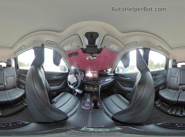 5N1AL1ER2SC332074 2025 INFINITI QX60 Gray Widok wnętrza 360 stopni