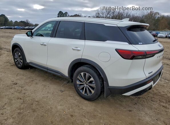 5N1AL1ER6SC348827 2025 INFINITI QX60 Белый Задняя левая четверть