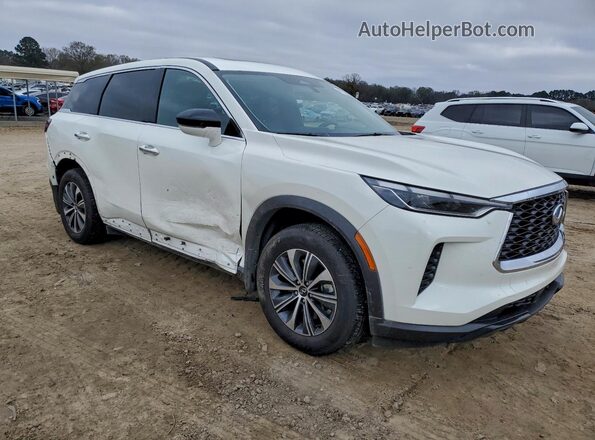 5N1AL1ER6SC348827 2025 INFINITI QX60 Белый Передняя правая четверть