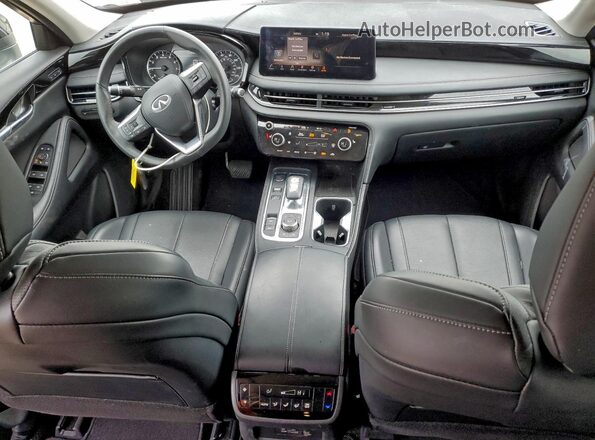 5N1AL1ER6SC348827 2025 INFINITI QX60 Белый Вид панели приборов