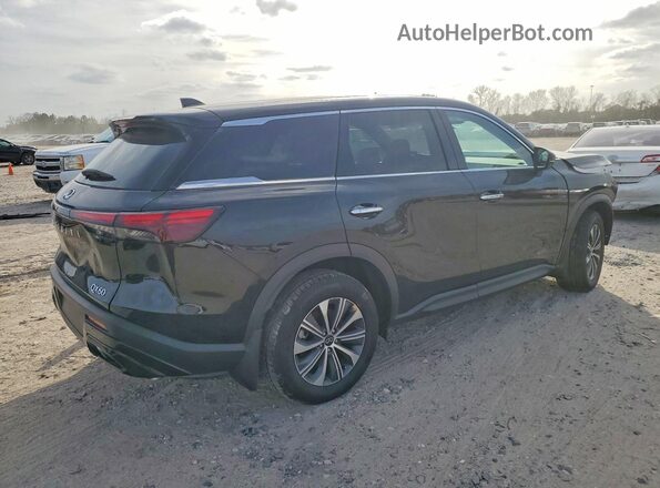5N1AL1ES0SC331122 2025 INFINITI QX60 Black Задня права чверть