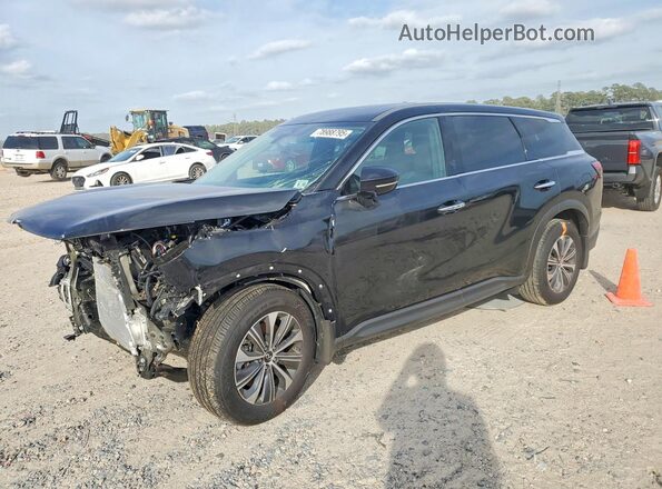 5N1AL1ES0SC331122 2025 INFINITI QX60 Black Передня ліва чверть