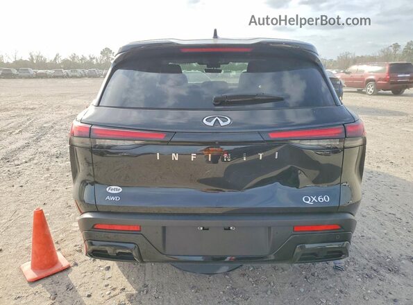 5N1AL1ES0SC331122 2025 INFINITI QX60 Black Вид ззаду