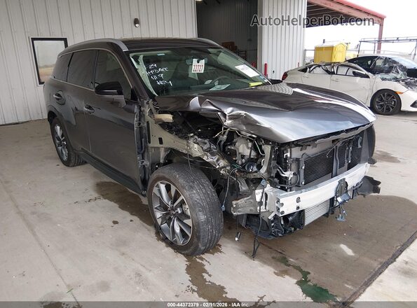 5N1AL1FRXSC345072 2025 INFINITI QX60 Серый Передняя правая четверть