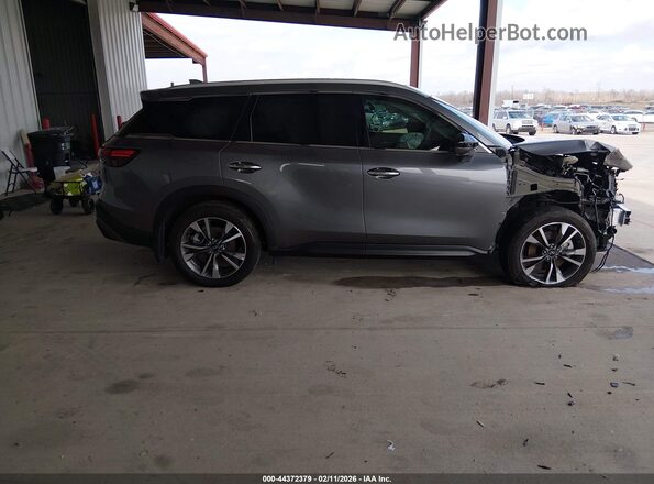 5N1AL1FRXSC345072 2025 INFINITI QX60 Серый Вид задней части салона