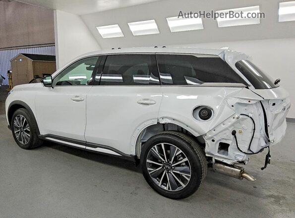 5N1AL1FS2TC343840 2026 INFINITI QX60 White Trasero izquierdo