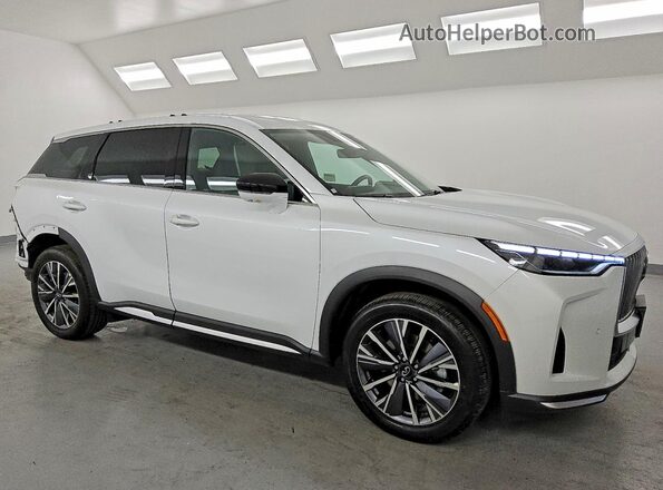 5N1AL1FS2TC343840 2026 INFINITI QX60 White Delantero derecho
