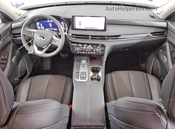 5N1AL1FS2TC343840 2026 INFINITI QX60 White Vista del salpicadero