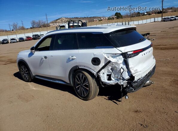 5N1AL1FS9TC343902 2026 INFINITI QX60 White Задня ліва чверть