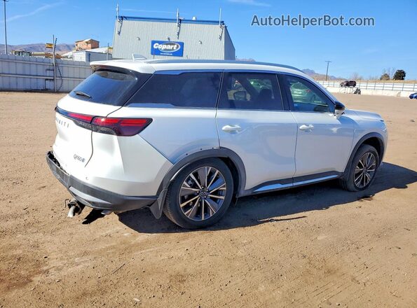 5N1AL1FS9TC343902 2026 INFINITI QX60 White Задня права чверть