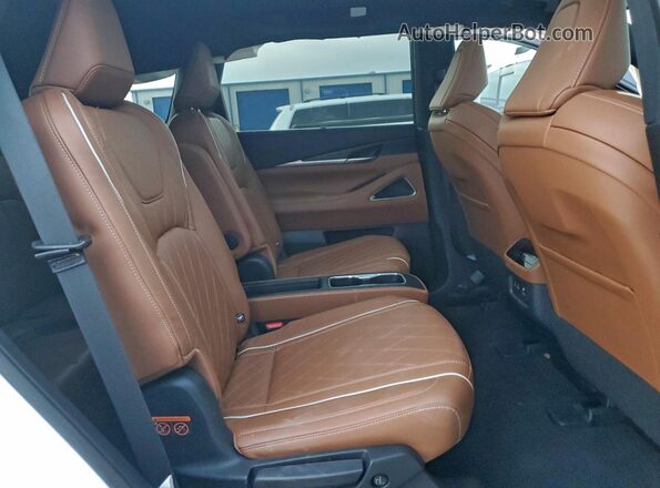 5N1AL1HU3SC346646 2025 INFINITI QX60 Белый Вид задней части салона