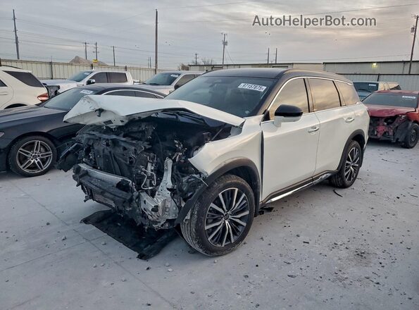 5N1AL1HU3SC346646 2025 INFINITI QX60 Белый Передняя левая четверть