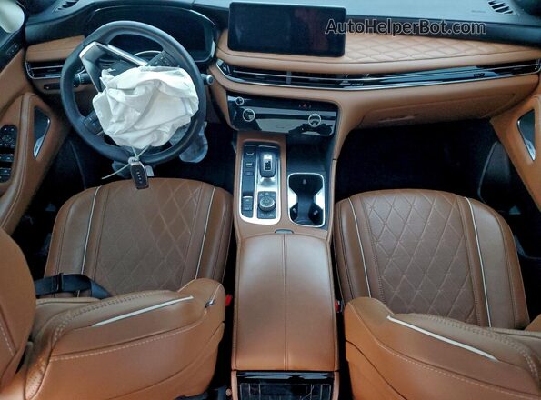 5N1AL1HU3SC346646 2025 INFINITI QX60 Белый Вид панели приборов