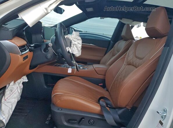 5N1AL1HU3SC346646 2025 INFINITI QX60 Белый Вид салона спереди