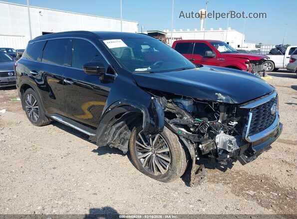 5N1AL1HU5SC349774 2025 INFINITI QX60 Черный Передняя правая четверть