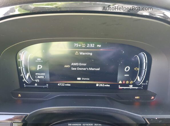 5N1AL1HU5SC349774 2025 INFINITI QX60 Черный Вид задних сидений