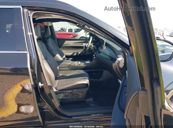 5N1AL1HU5SC349774 2025 INFINITI QX60 Черный Вид салона спереди