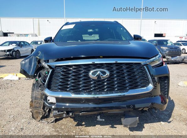 5N1AL1HU5SC349774 2025 INFINITI QX60 Черный Вид щитка приборов
