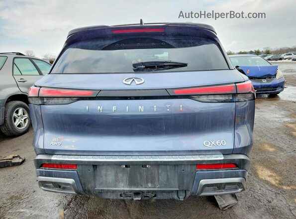 5N1AL1HU5SC358944 2025 INFINITI QX60 Blue Widok z tyłu