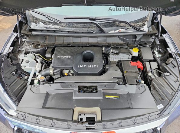 5N1AL1HU5SC358944 2025 INFINITI QX60 Blue Widok komory silnika