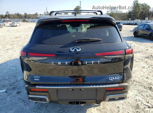 5N1AL1HU7SC333981 2025 INFINITI QX60 Черный Вид сзади