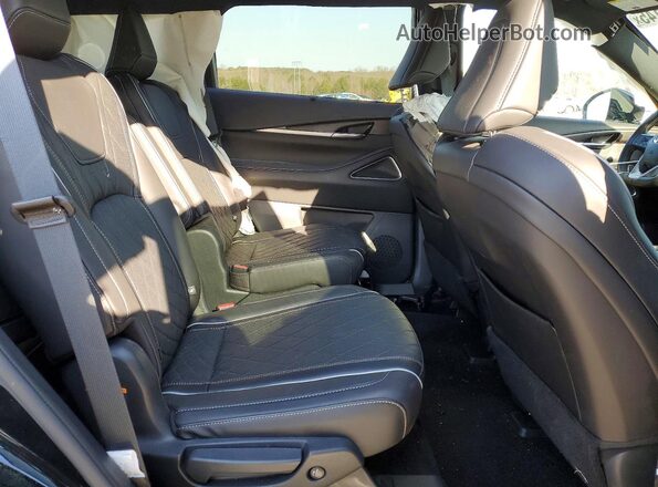 5N1AL1HU7SC333981 2025 INFINITI QX60 Черный Вид задней части салона