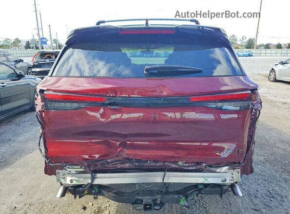 5N1AL1HUXTC335418 2026 INFINITI QX60 Red Vista trasera