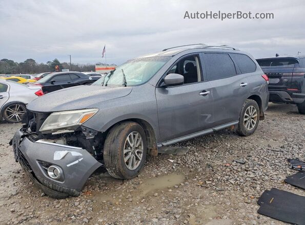 5N1AR2MM3GC651257 2016 NISSAN PATHFINDER Серый Передняя левая четверть