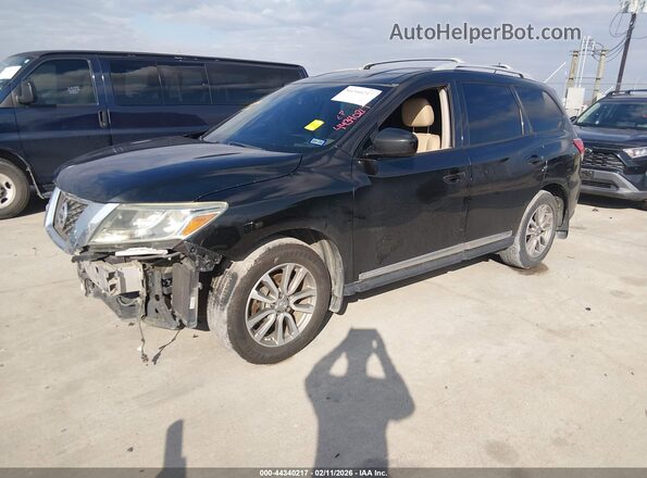 5N1AR2MN2GC623037 2016 NISSAN PATHFINDER Black Передня ліва чверть