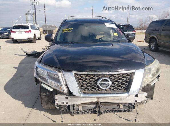5N1AR2MN2GC623037 2016 NISSAN PATHFINDER Black Вид щитка приладів