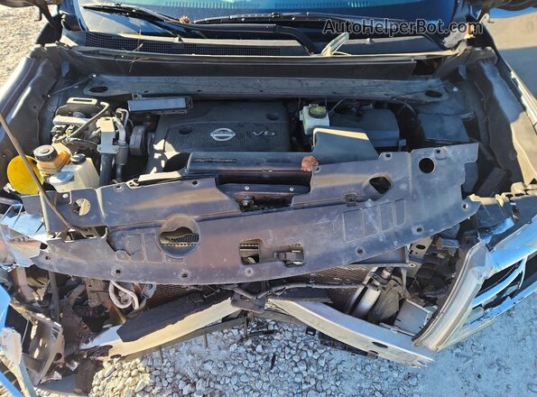 5N1AR2MN3GC645323 2016 NISSAN PATHFINDER Blue Vista interior trasera