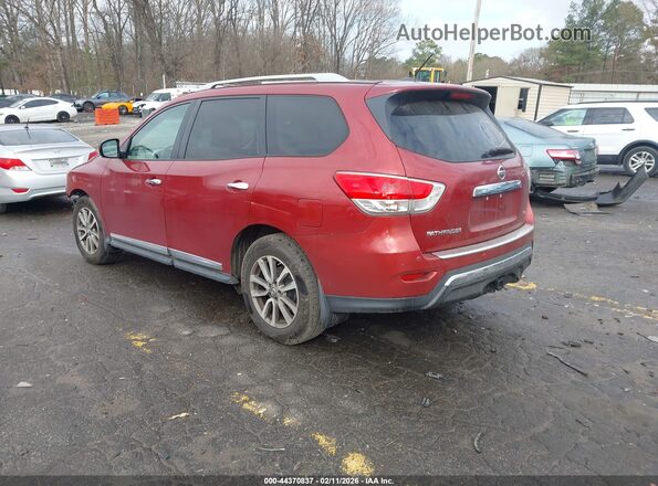 5N1AR2MN7GC610350 2016 NISSAN PATHFINDER Red Trasero izquierdo