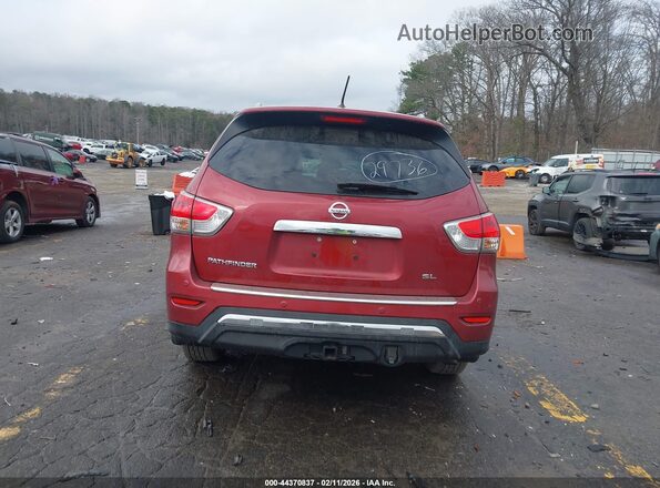 5N1AR2MN7GC610350 2016 NISSAN PATHFINDER Red 