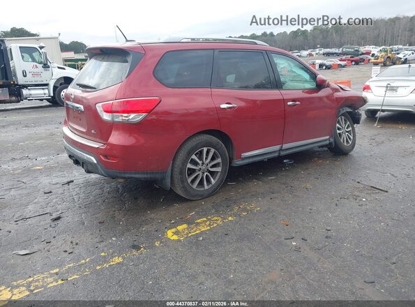 5N1AR2MN7GC610350 2016 NISSAN PATHFINDER Red Trasero derecho