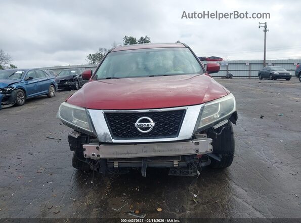 5N1AR2MN7GC610350 2016 NISSAN PATHFINDER Red Vista del cuadro de instrumentos