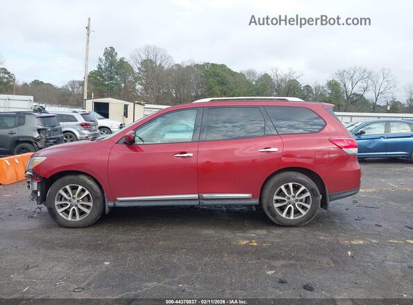5N1AR2MN7GC610350 2016 NISSAN PATHFINDER Red Vista interior de 360 grados