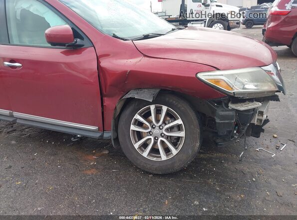 5N1AR2MN7GC610350 2016 NISSAN PATHFINDER Red Vista frontal