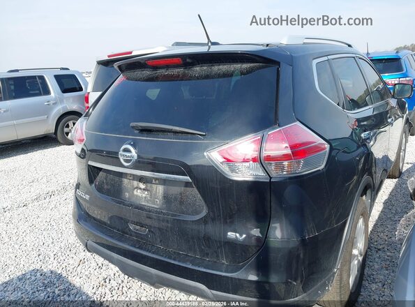 5N1AT2MN1GC755367 2016 NISSAN ROGUE Черный Задняя правая четверть