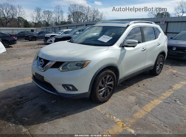 5N1AT2MT1GC863793 2016 NISSAN ROGUE White Przód lewy