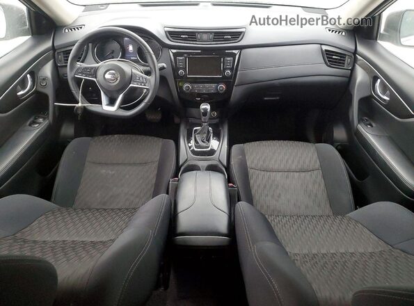 5N1AT2MT1KC700120 2019 NISSAN ROGUE Серебряный Вид панели приборов