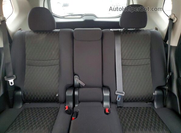 5N1AT2MT1KC700120 2019 NISSAN ROGUE Серебряный Вид задних сидений