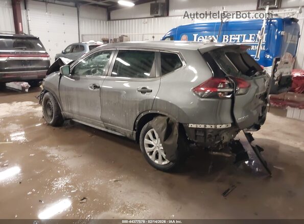 5N1AT2MT1KC746143 2019 NISSAN ROGUE Gray Trasero izquierdo