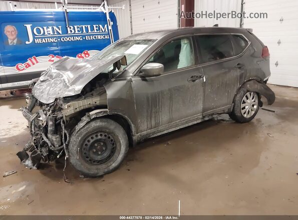 5N1AT2MT1KC746143 2019 NISSAN ROGUE Gray Vista tres cuartos delantera izquierda